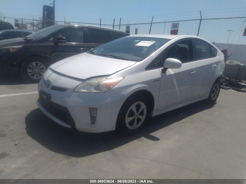 2013 TOYOTA PRIUS ONE/TWO/THREE/FOUR/FIVE - JTDKN3DUXD0355157
