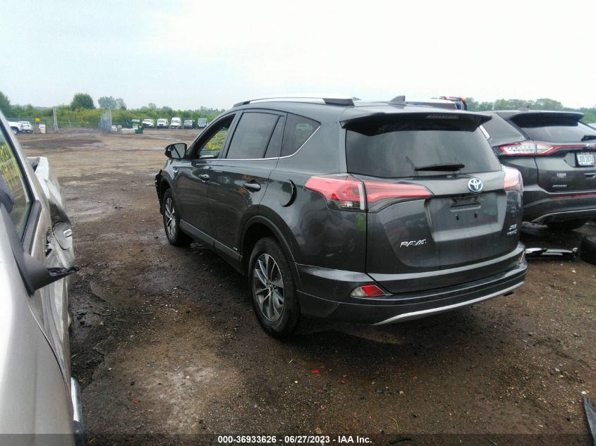 2016 TOYOTA RAV4 HYBRID XLE JTMRJREV7GD042567