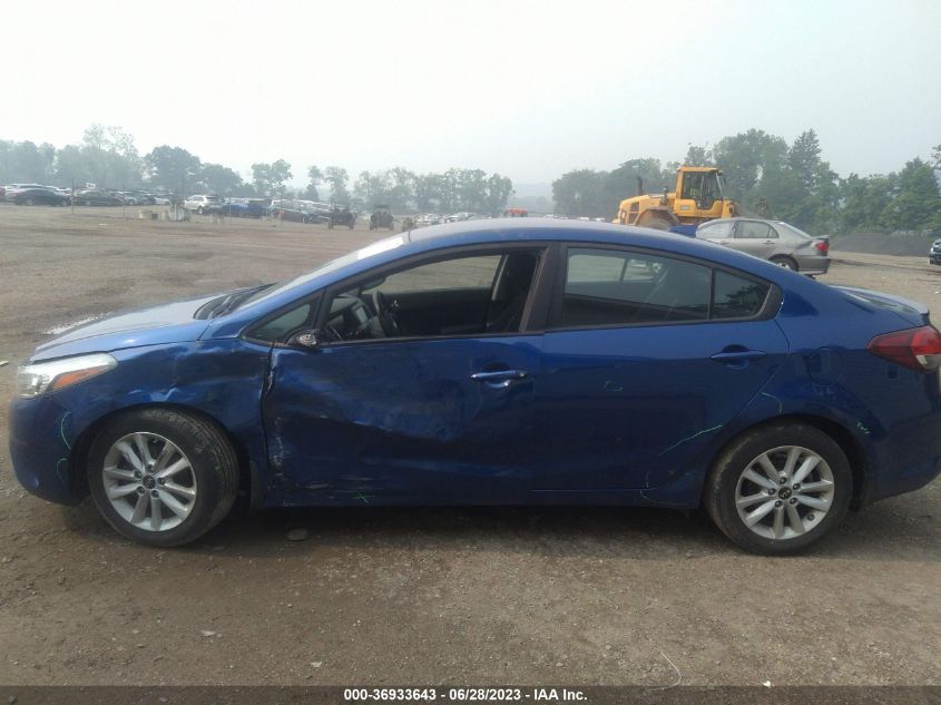 2017 KIA FORTE S - 3KPFL4A75HE077762