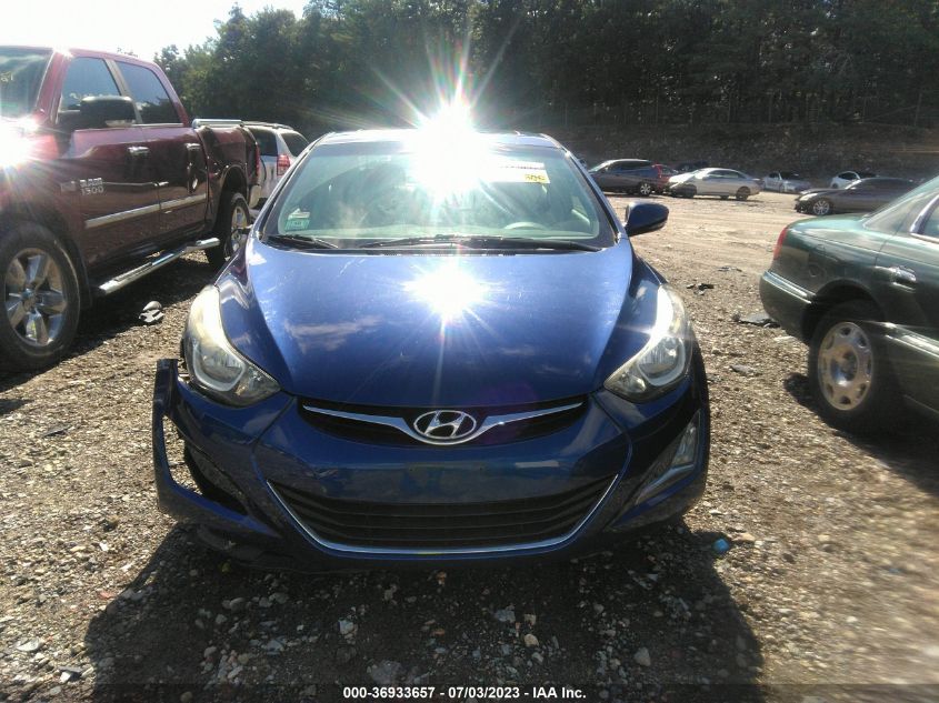 2016 HYUNDAI ELANTRA SE/SPORT/LIMITED - 5NPDH4AE8GH719277