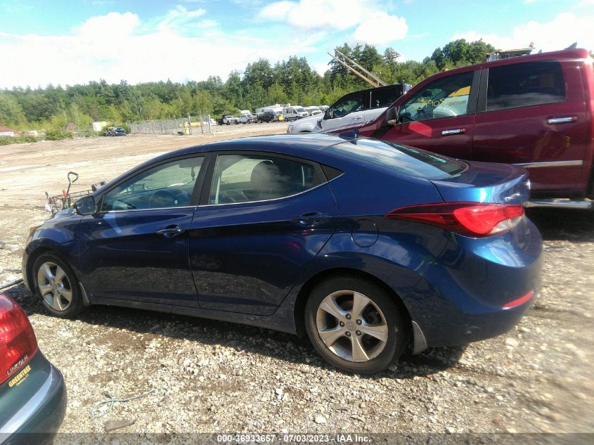 2016 HYUNDAI ELANTRA SE/SPORT/LIMITED - 5NPDH4AE8GH719277