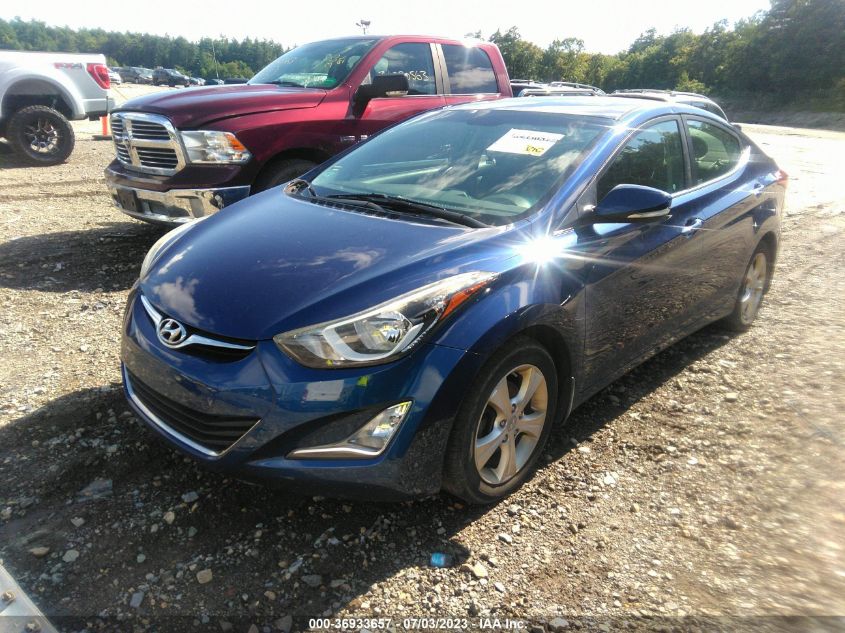 2016 HYUNDAI ELANTRA SE/SPORT/LIMITED - 5NPDH4AE8GH719277