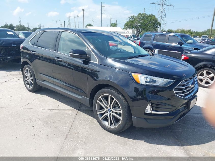 VIN 2FMPK3K99KBB31236 Ford Edge TITANIUM 2019