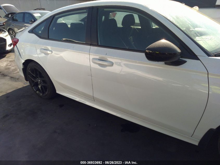 2023 HONDA CIVIC SEDAN SPORT - 2HGFE2F52PH506740