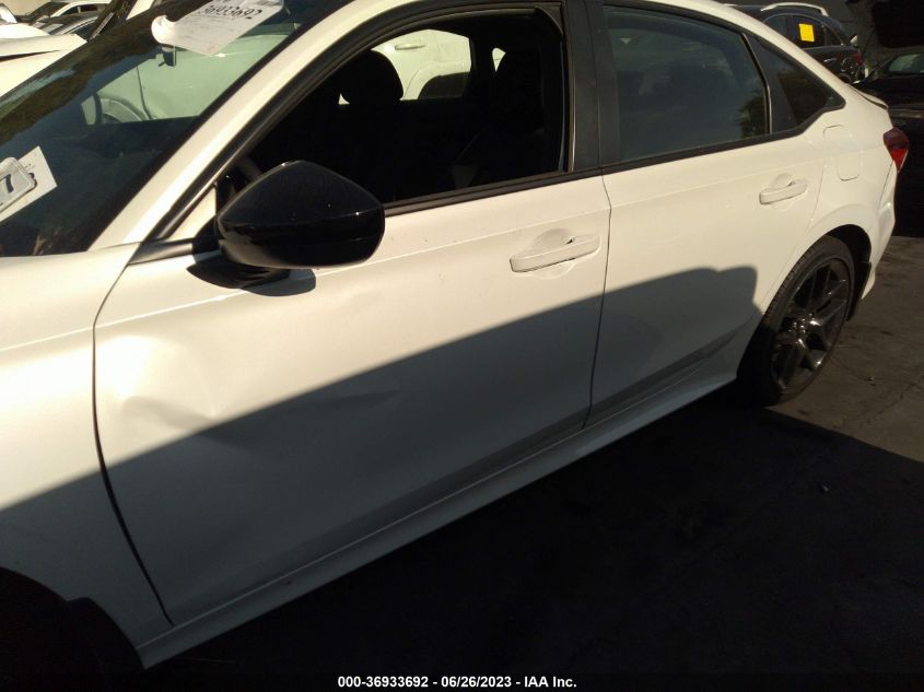 2023 HONDA CIVIC SEDAN SPORT - 2HGFE2F52PH506740