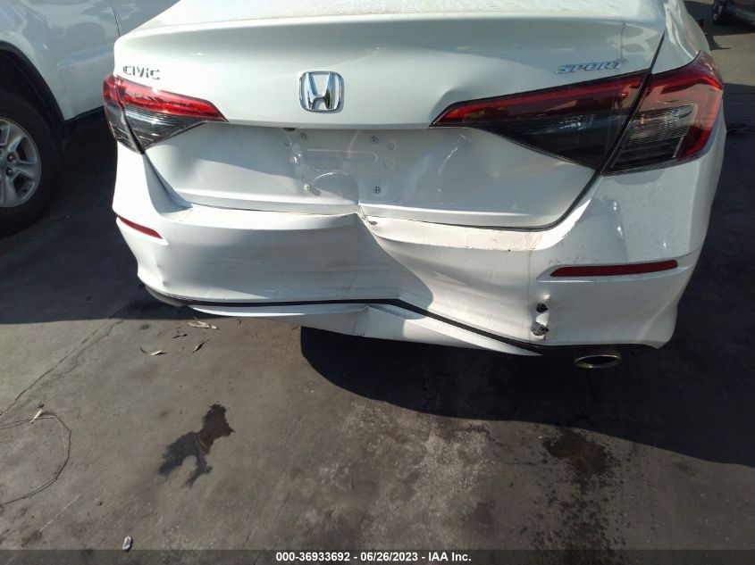 2023 HONDA CIVIC SEDAN SPORT - 2HGFE2F52PH506740