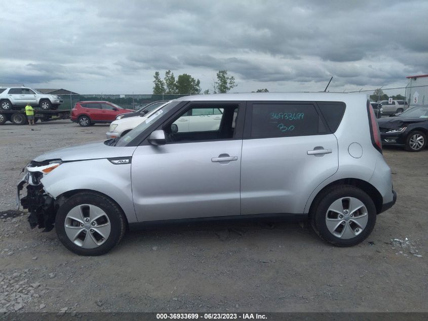 2015 KIA SOUL BASE - KNDJN2A24F7766542