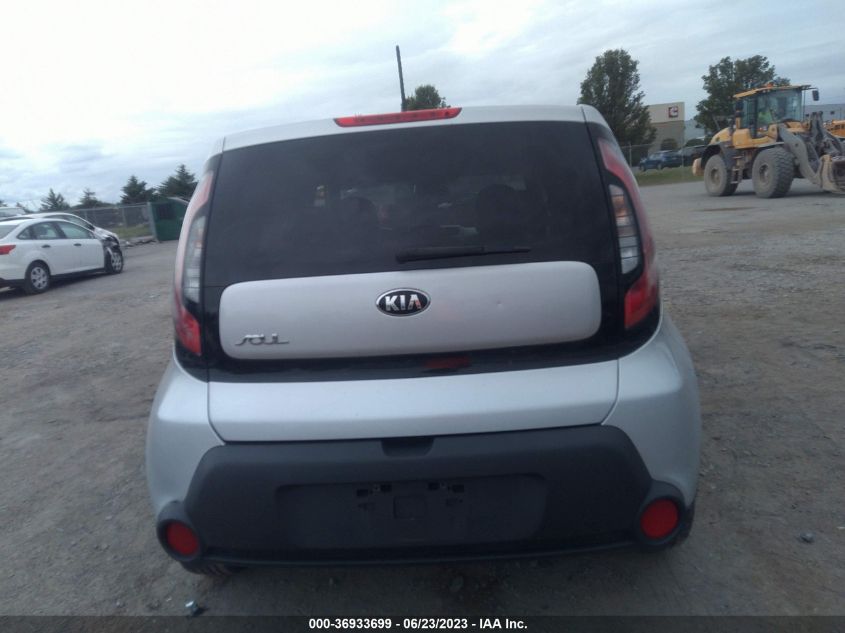 2015 KIA SOUL BASE - KNDJN2A24F7766542
