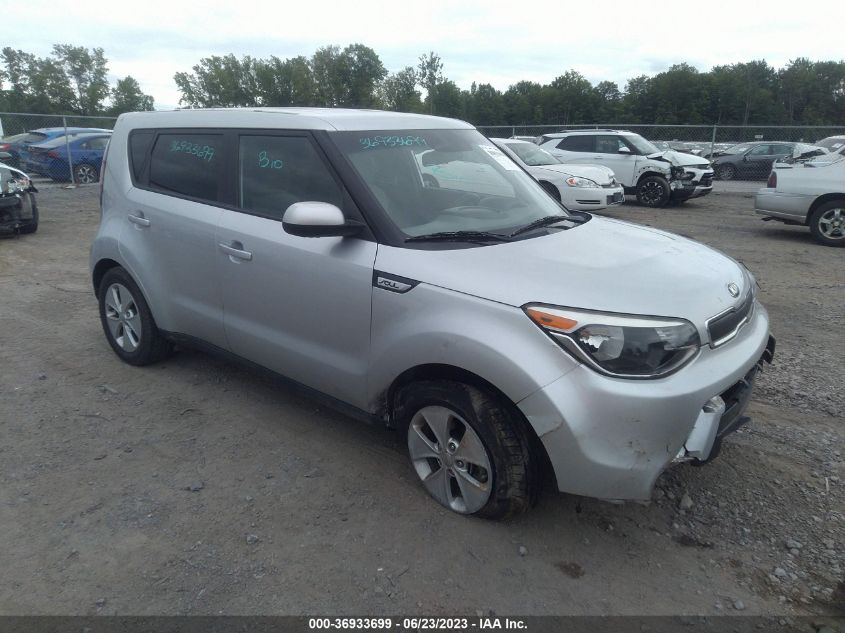 2015 KIA SOUL BASE - KNDJN2A24F7766542