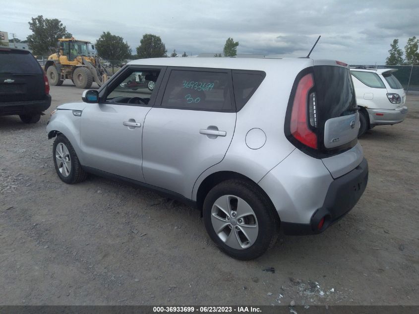 2015 KIA SOUL BASE - KNDJN2A24F7766542