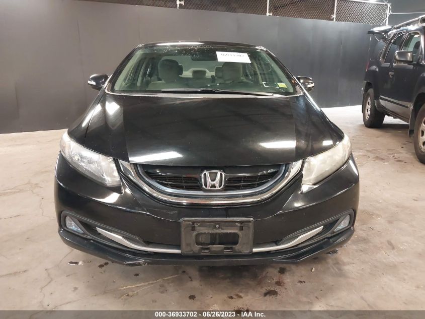 2013 HONDA CIVIC HYBRID 19XFB4F28DE200285