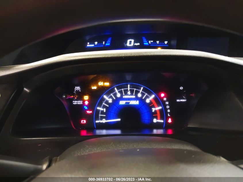 2013 HONDA CIVIC HYBRID 19XFB4F28DE200285