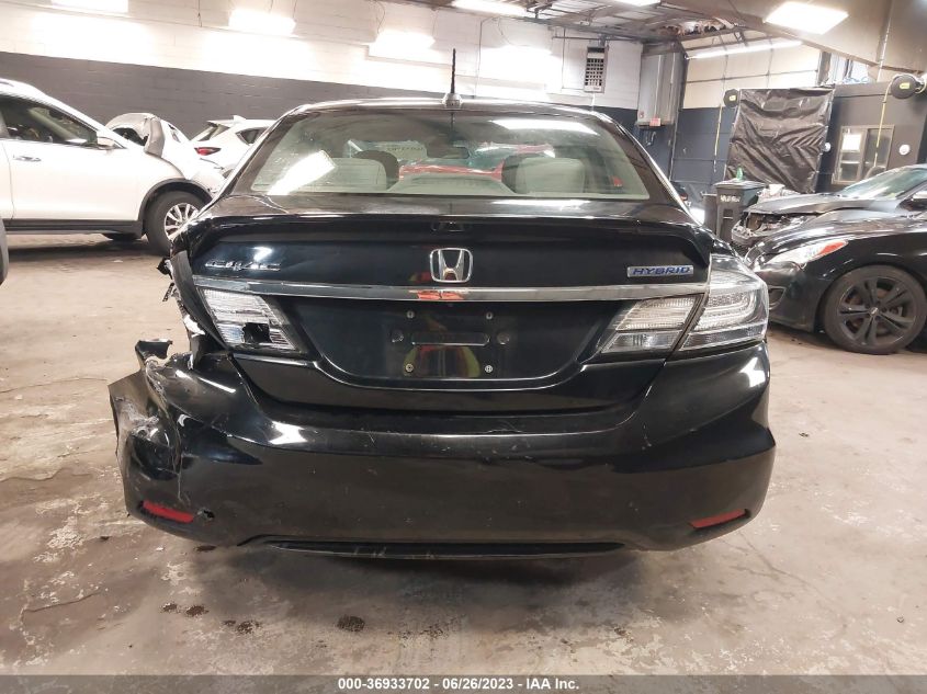 2013 HONDA CIVIC HYBRID 19XFB4F28DE200285