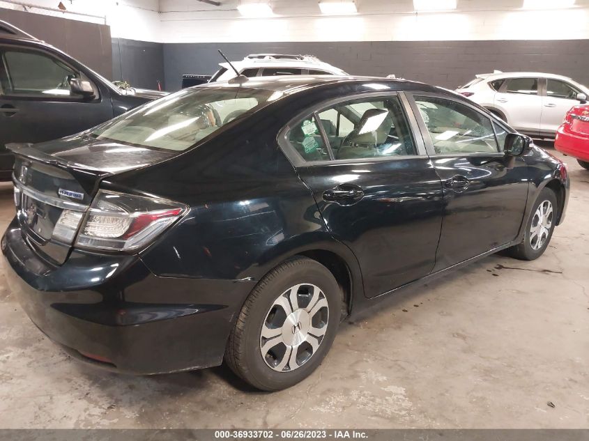 2013 HONDA CIVIC HYBRID 19XFB4F28DE200285