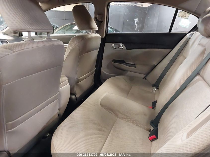 2013 HONDA CIVIC HYBRID 19XFB4F28DE200285
