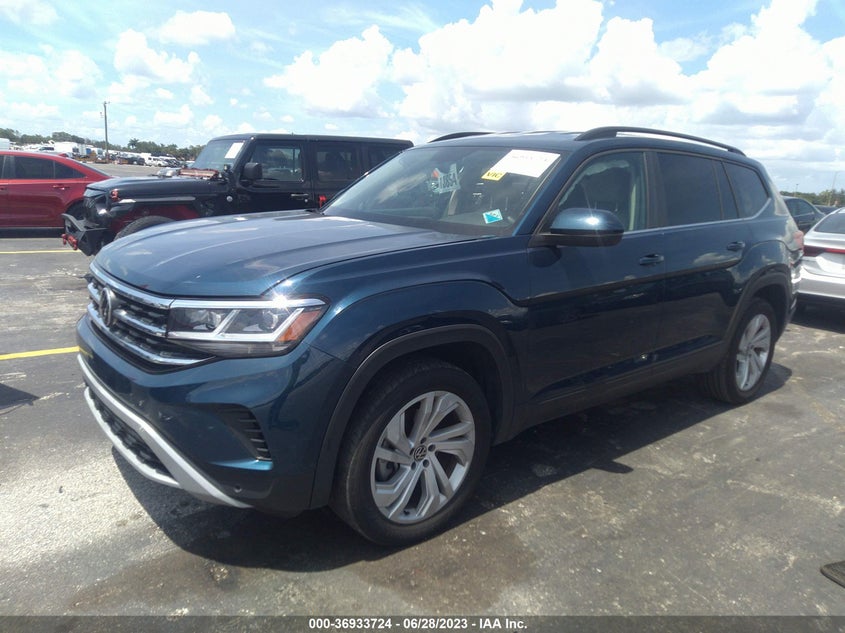 VIN 1V2WR2CA2MC568320 2021 VOLKSWAGEN ATLAS 3.6L V6 SE W/TECHNOLOGY