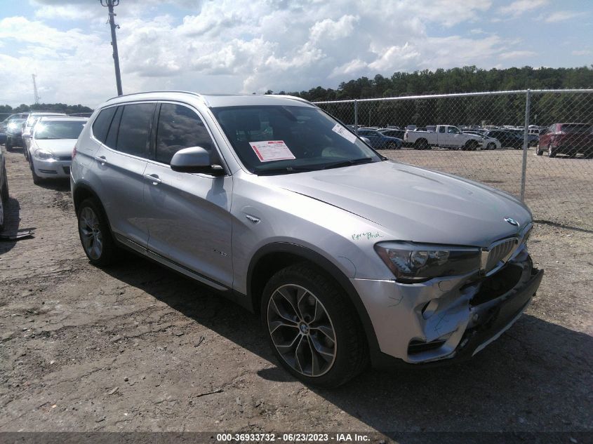 2016 BMW X3 XDRIVE28I - 5UXWX9C59G0D73020