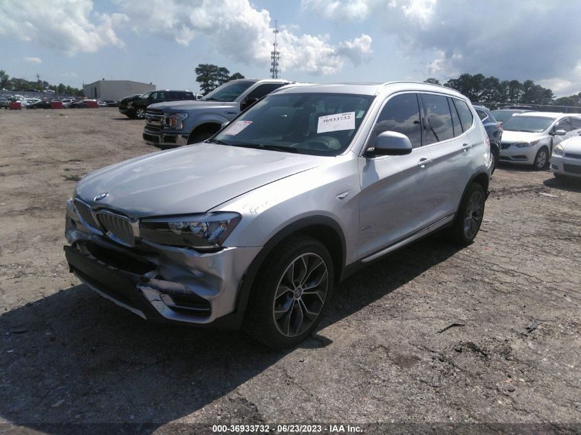 5UXWX9C59G0D73020 2016 BMW X3 - Image 2