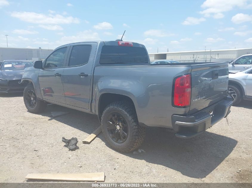 2021 CHEVROLET COLORADO 2WD LT - 1GCGSCEN9M1128039