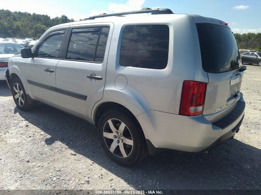 2013 HONDA PILOT LX - 5FNYF4H26DB043330