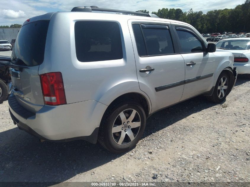2013 HONDA PILOT LX - 5FNYF4H26DB043330