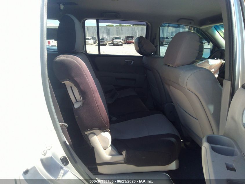 2013 HONDA PILOT LX - 5FNYF4H26DB043330