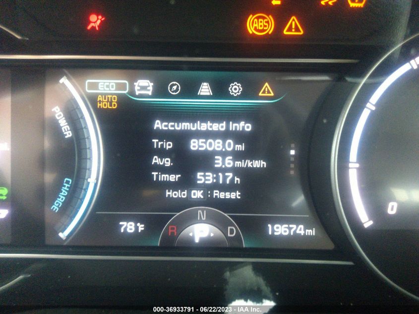 2022 KIA NIRO EV EX - KNDCC3LG3N5116656