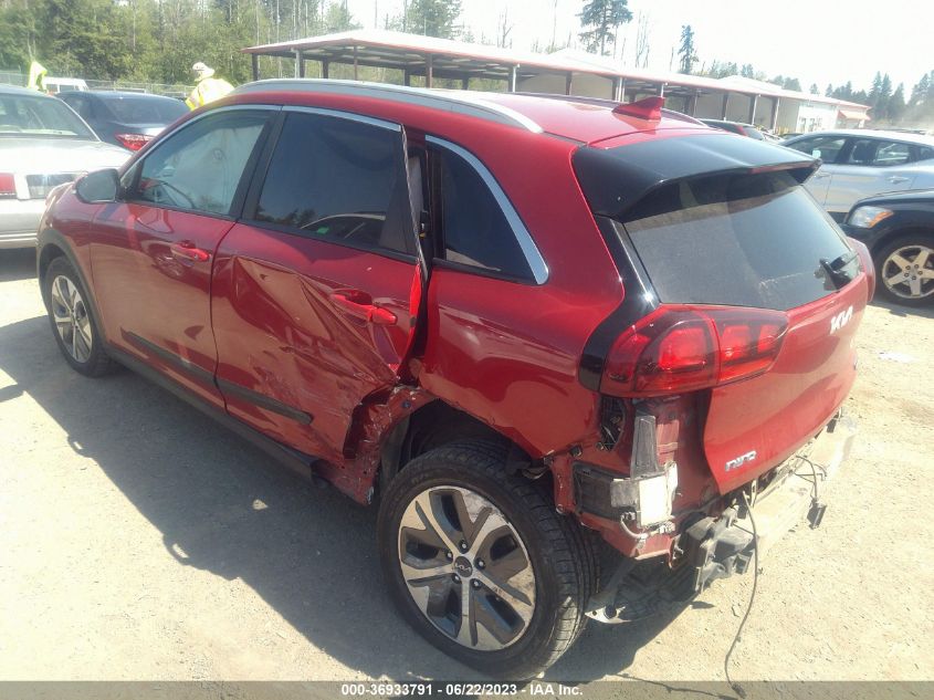 2022 KIA NIRO EV EX - KNDCC3LG3N5116656