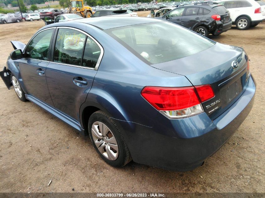 2013 SUBARU LEGACY 2.5I - 4S3BMBA64D3005993