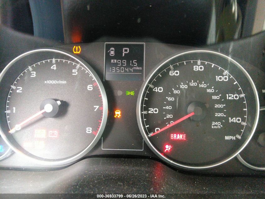 2013 SUBARU LEGACY 2.5I - 4S3BMBA64D3005993