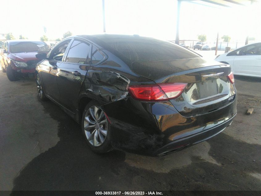 2015 CHRYSLER 200 S - 1C3CCCBB8FN747088