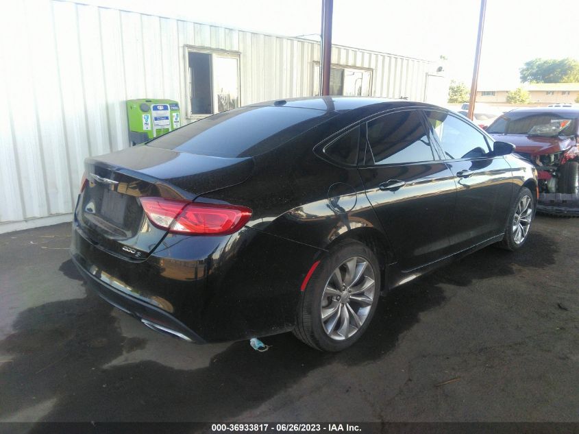 2015 CHRYSLER 200 S - 1C3CCCBB8FN747088