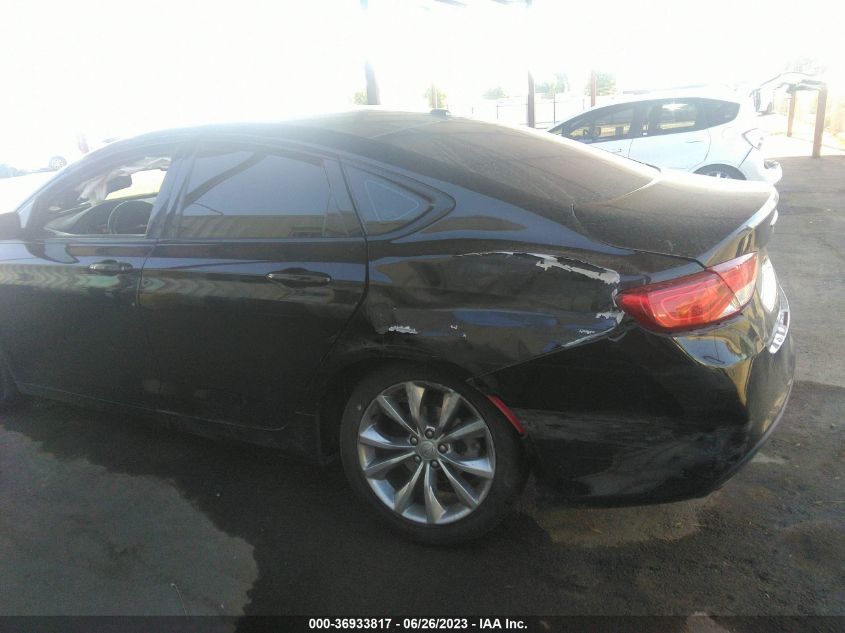 2015 CHRYSLER 200 S - 1C3CCCBB8FN747088