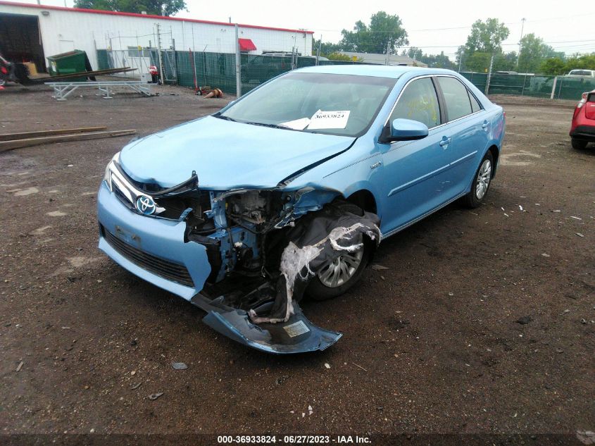 2013 TOYOTA CAMRY HYBRID LE/XLE - 4T1BD1FK1DU087994