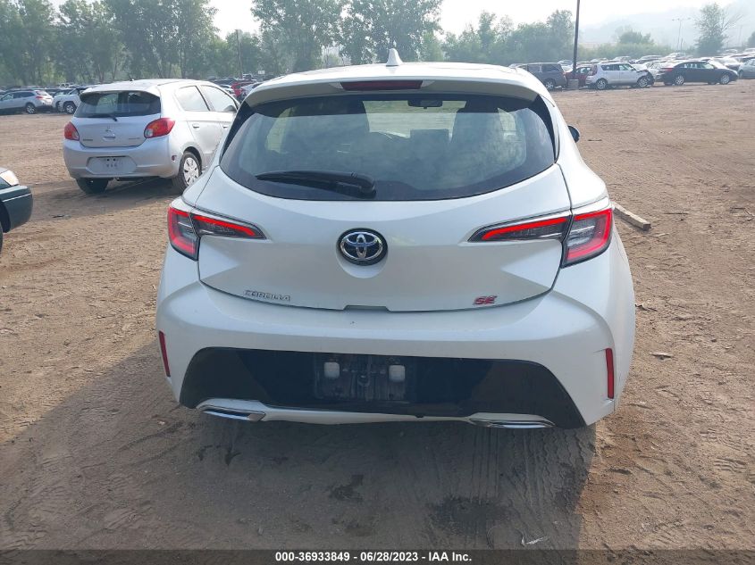 2019 TOYOTA COROLLA HATCHBACK SE/XSE JTNK4RBE7K3026666