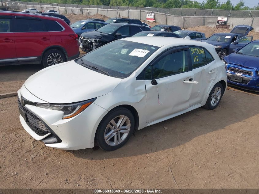 2019 TOYOTA COROLLA HATCHBACK SE/XSE JTNK4RBE7K3026666