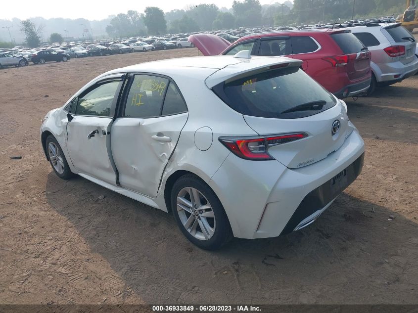 2019 TOYOTA COROLLA HATCHBACK SE/XSE JTNK4RBE7K3026666