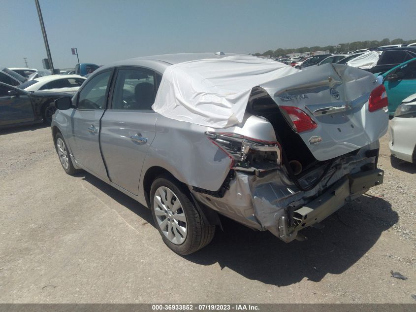 2016 NISSAN SENTRA SV - 3N1AB7AP7GY307932