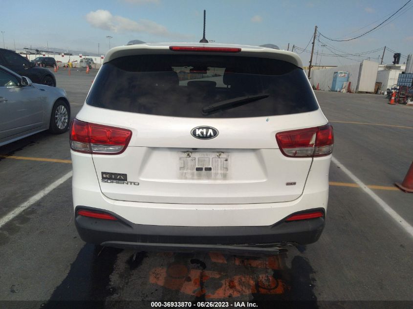 2016 KIA SORENTO LX/L - 5XYPGDA30GG130536