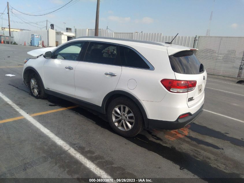 2016 KIA SORENTO LX/L - 5XYPGDA30GG130536