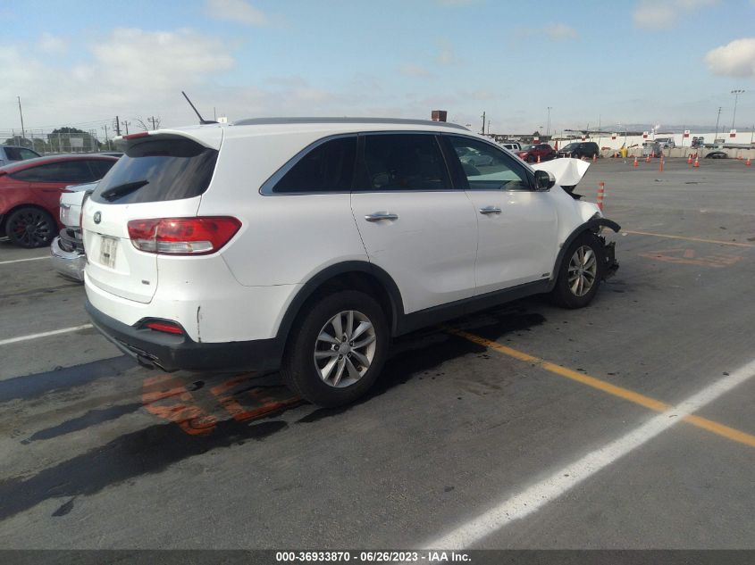 2016 KIA SORENTO LX/L - 5XYPGDA30GG130536