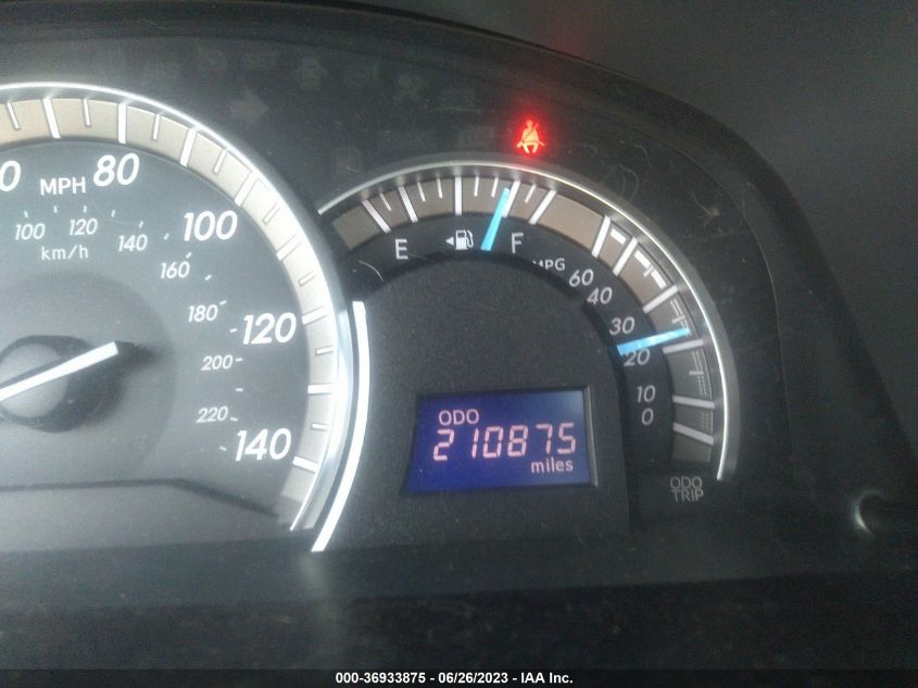2013 TOYOTA CAMRY L/LE/SE/XLE - 4T1BF1FK7DU249069