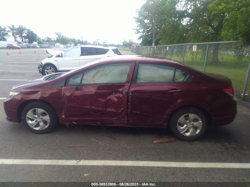 2015 HONDA CIVIC SEDAN LX - 19XFB2F59FE294467