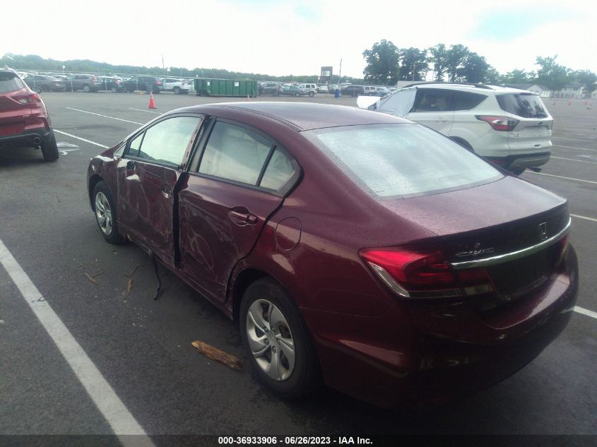 2015 HONDA CIVIC SEDAN LX - 19XFB2F59FE294467