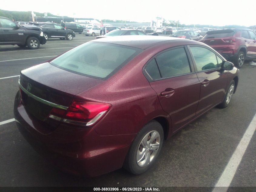 2015 HONDA CIVIC SEDAN LX - 19XFB2F59FE294467
