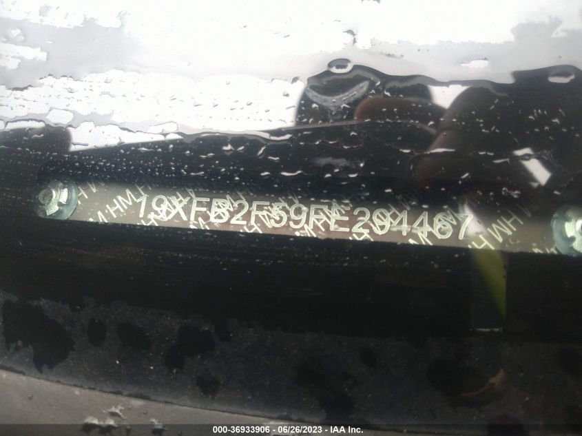 2015 HONDA CIVIC SEDAN LX - 19XFB2F59FE294467