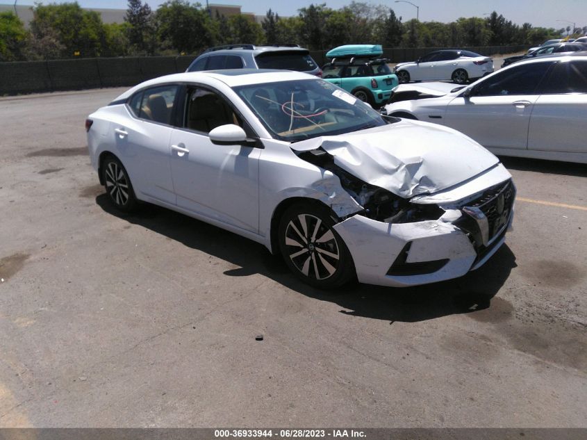 VIN 3N1AB8CV9NY257176 2022 NISSAN SENTRA no.1