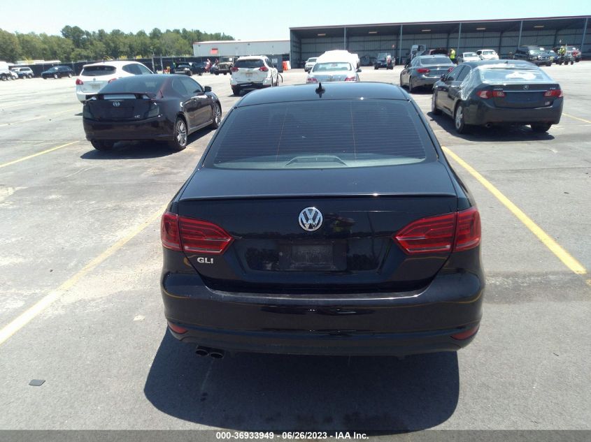 2014 VOLKSWAGEN JETTA SEDAN GLI EDITION 30 W/NAV - 3VW4T7AJ4EM262999