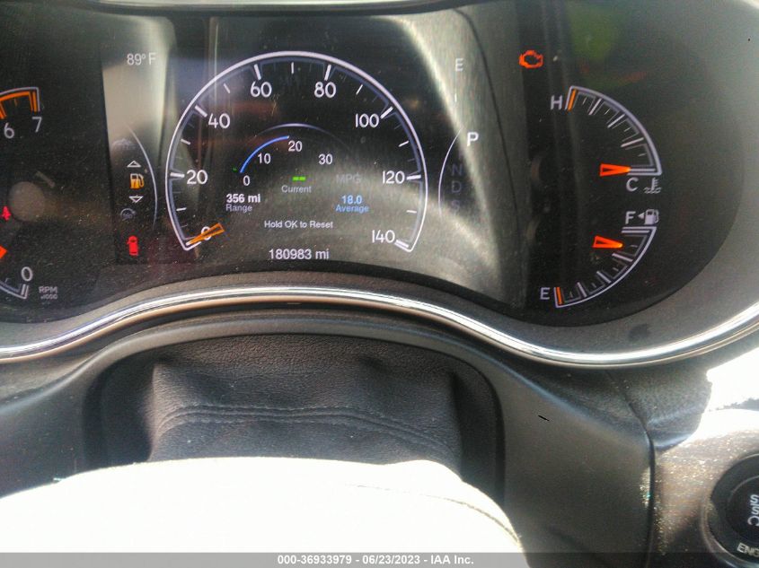 2014 JEEP GRAND CHEROKEE OVERLAND - 1C4RJFCM0EC390013