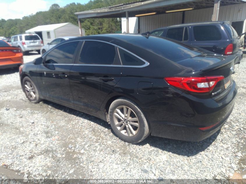 2017 HYUNDAI SONATA SE - 5NPE24AF9HH512459